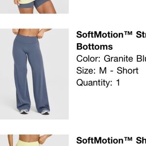 M Short Straight Pant